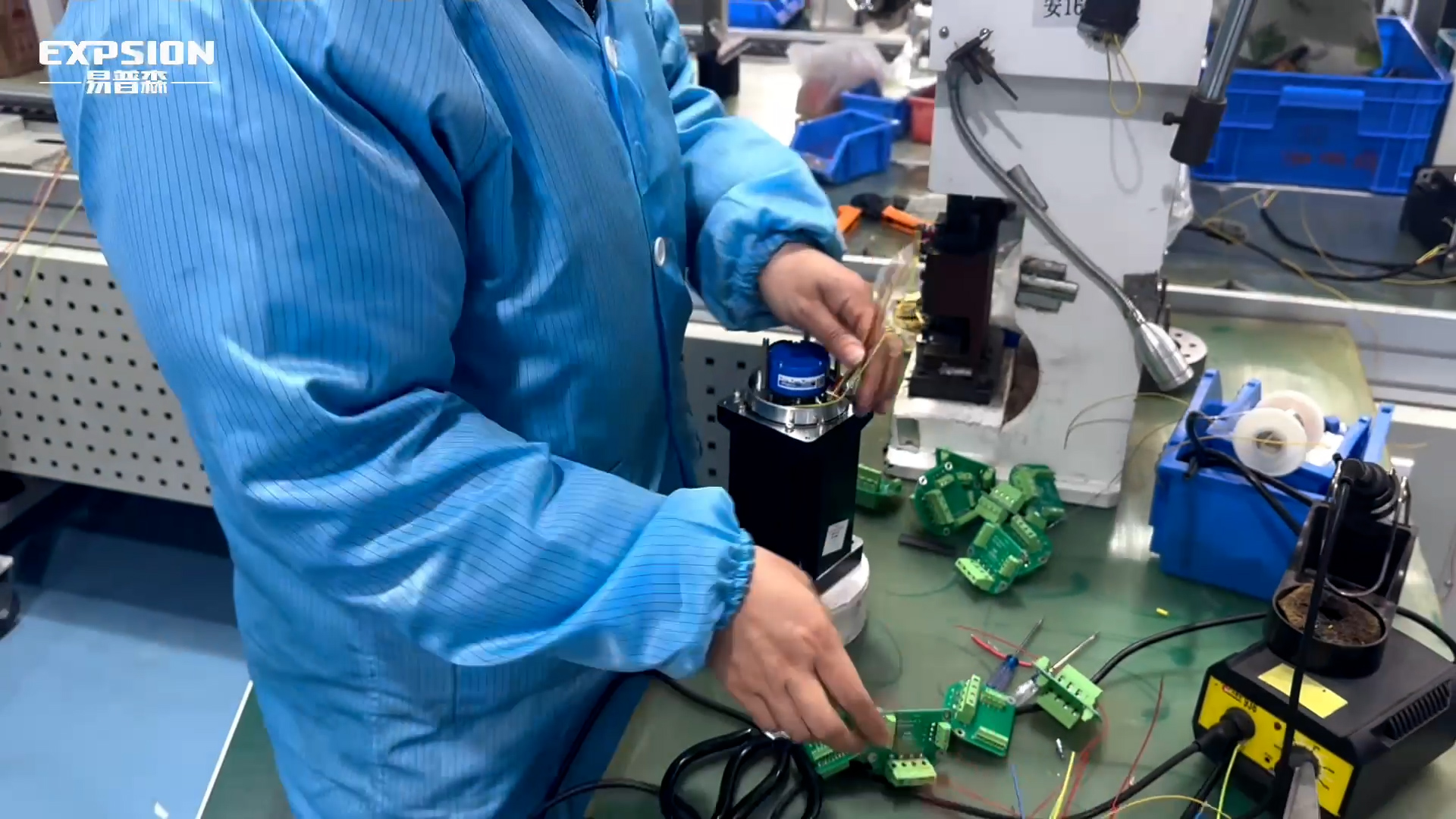 易普森防爆伺服电机工厂实拍