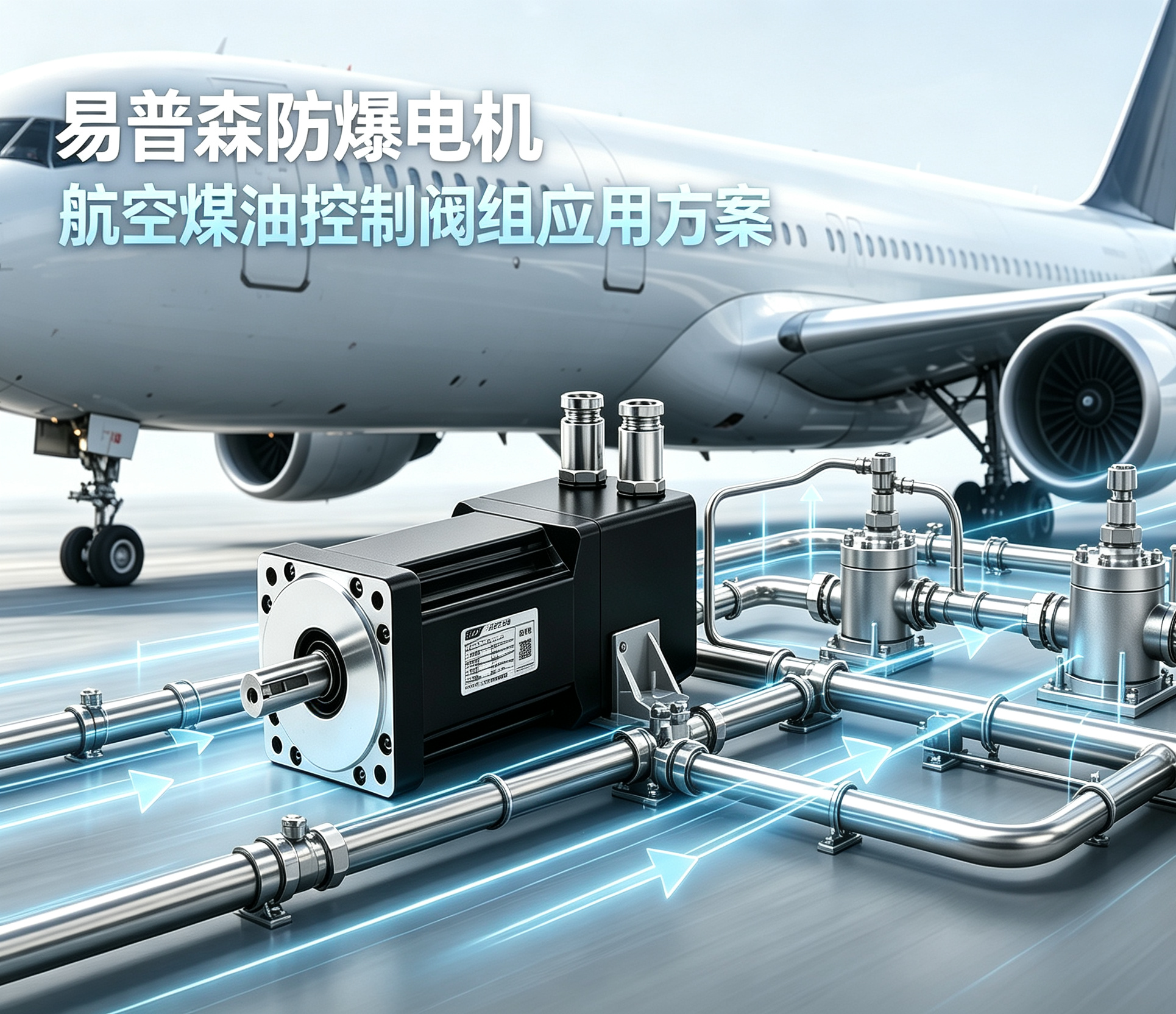 防爆伺服电机在航空流量控制阀上应用